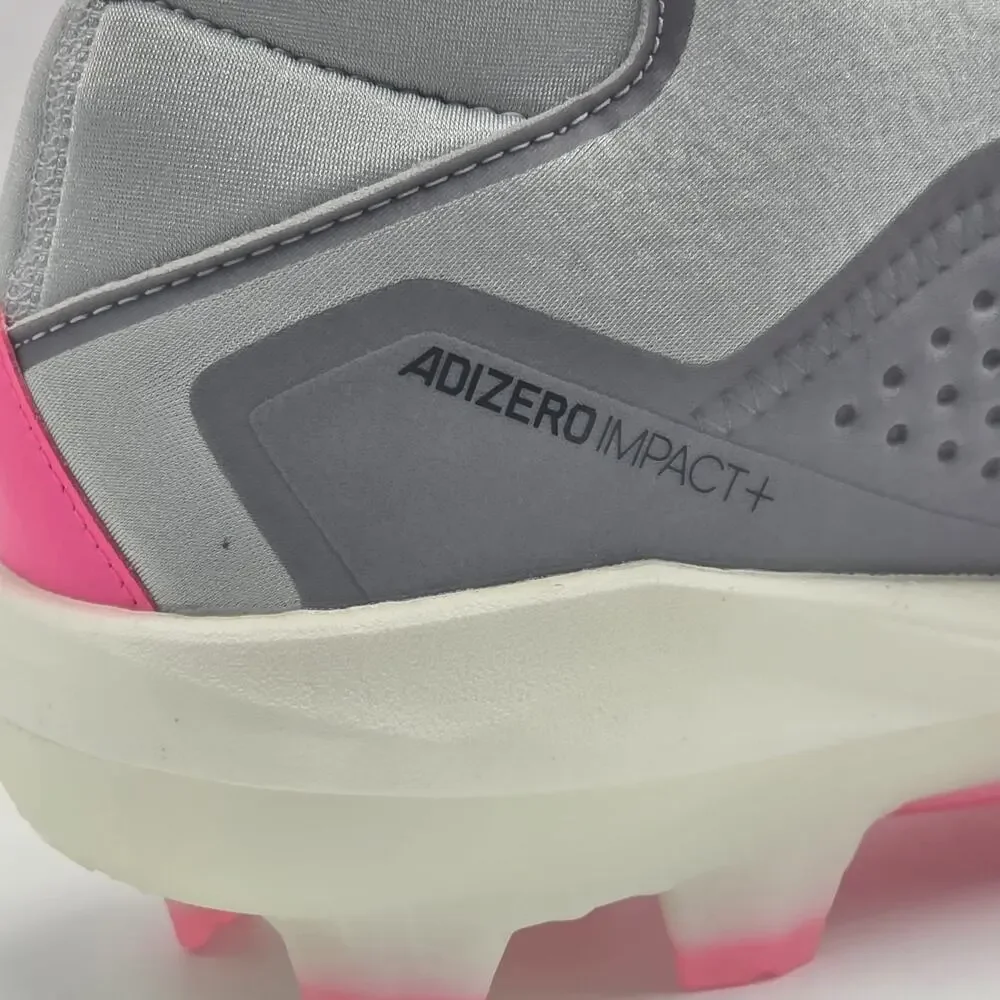 adidas Adizero Impact+ TPU Men's Size 8.5 Baseball Cleats IF3353 Lucid Pink New